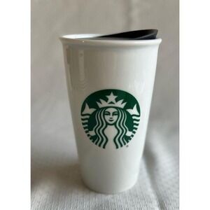 Starbucks 12 oz Double-Wall Ceramic Travel Tumbler Mug